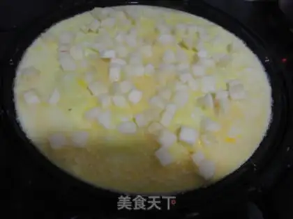 Make Apple omelet step 5