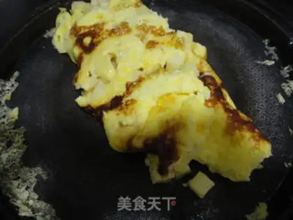 Make Apple omelet step 6