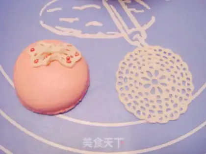 Make Lace Macaron step 25
