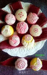 Make Lace Macaron step 28