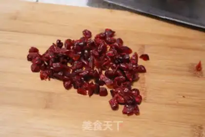 Make Cranberry cookies step 1