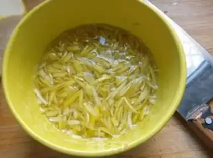 Make Honey tea step 2