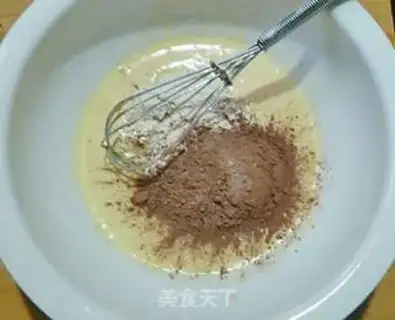 Make Rolling sugar double cake step 3