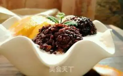 Make Mango, snow and sweet rice step 10