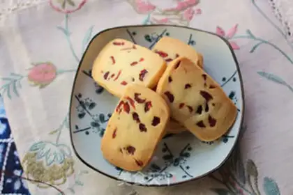 Make Cranberry cookies step 12