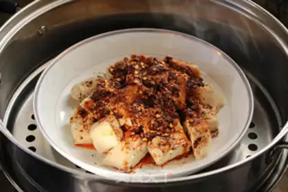 Make Spicy tofu step 2