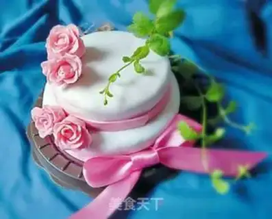 Make Rolling sugar double cake step 20