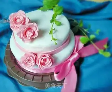 Make Rolling sugar double cake step 21