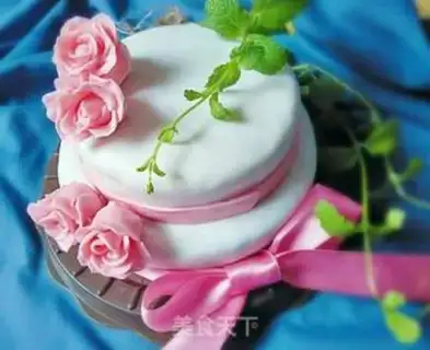 Make Rolling sugar double cake step 22