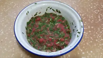 Make Beef gravy step 1