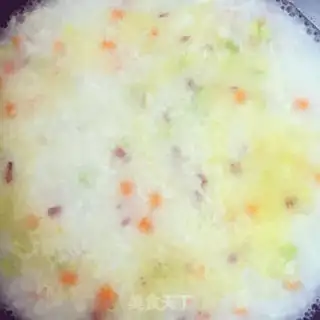 Make Korean chicken porridge step 7
