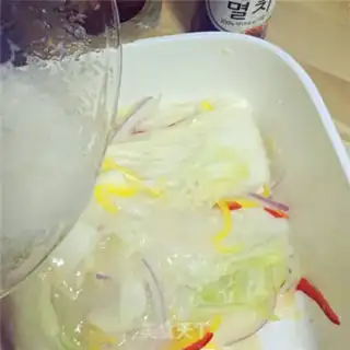 Make Korean pickles step 6