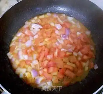Make Seafood fruit and pizza step 1