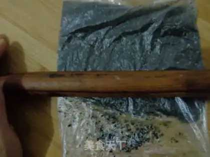 Make Black Sesame Macalon step 0