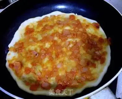 Make Seafood fruit and pizza step 6