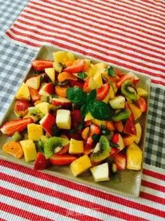 Make Sour fruit salad step 5