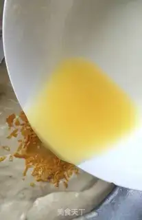 Make An orange sponge cake cup step 7