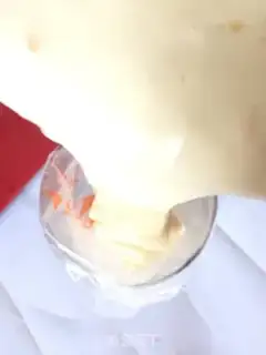 Make An orange sponge cake cup step 9