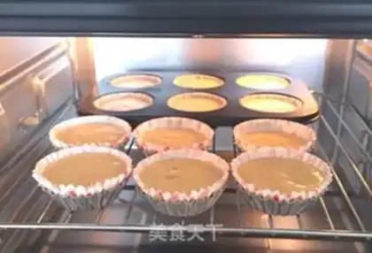 Make An orange sponge cake cup step 11