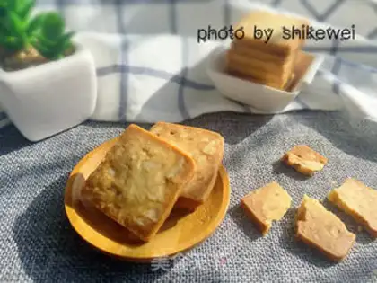 Make walnut milk crackers step 13