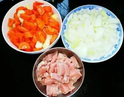 Make Thai curry chicken step 0