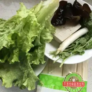 Make Potato tofu noodles step 0