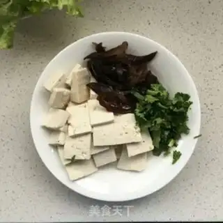 Make Potato tofu noodles step 1