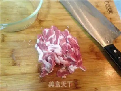 Make Bean-flower step 1