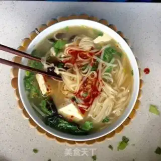 Make Potato tofu noodles step 13