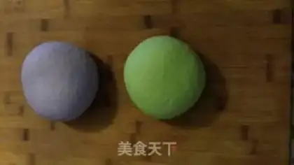 Make Colour dumplings step 5