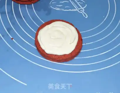 Make A red velvet fruit cake step 27