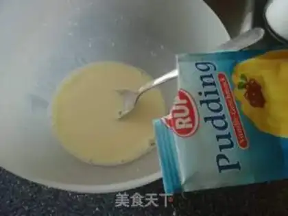 Make Vanilla pudding step 2