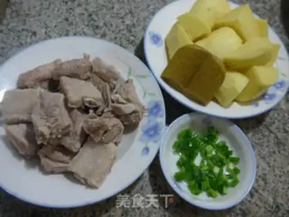 Make Curry potatoes step 0