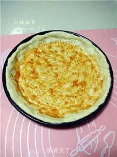 Make Ham pizza step 3