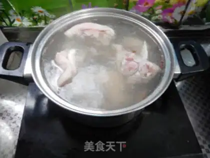 Make The mushroom pig hoof step 4
