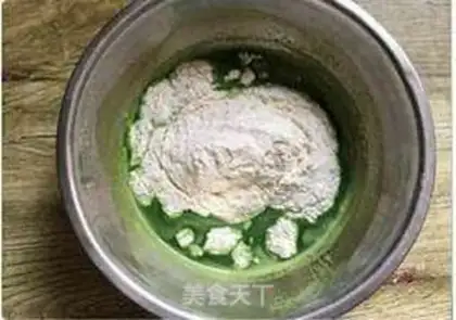 Make Spinach burrito step 2