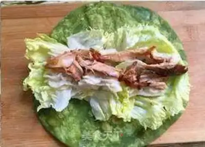 Make Spinach burrito step 6