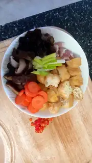 Make Tofu with oil step 0