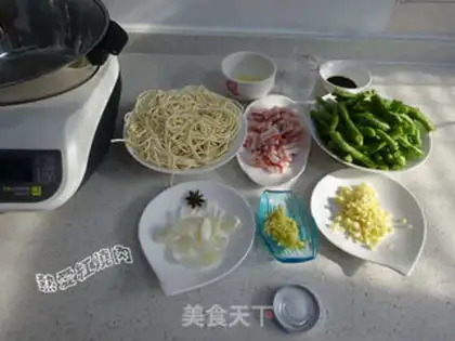 Make lentils noodles step 1