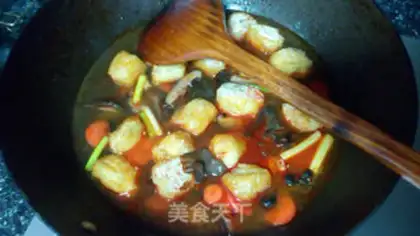 Make Tofu with oil step 7