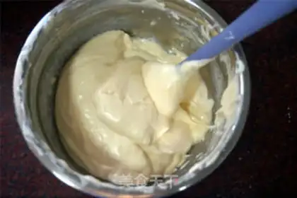 Make Blueberry cream sponge cake step 6