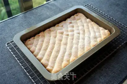 Make Blueberry cream sponge cake step 9