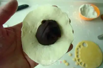 Make Pig bean bag step 5