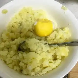 Make Mashed potato salad step 5