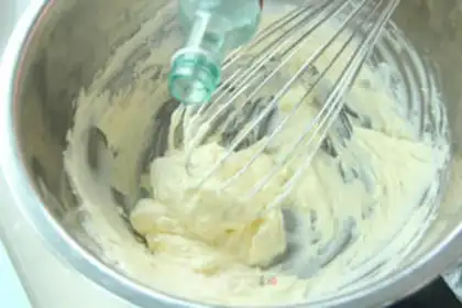 Make Mocha cheese cup step 2