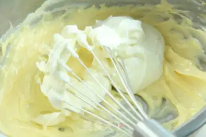 Make Mocha cheese cup step 4