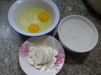 Make Fungus eggs step 0