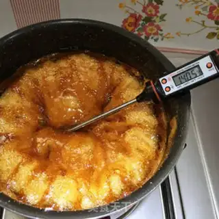 Make Sesame peanut sugar step 5