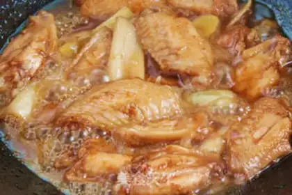 Make Coke chicken wings step 5