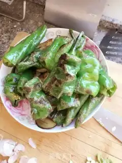 Make Tiger-skinned spicy eggplant step 5